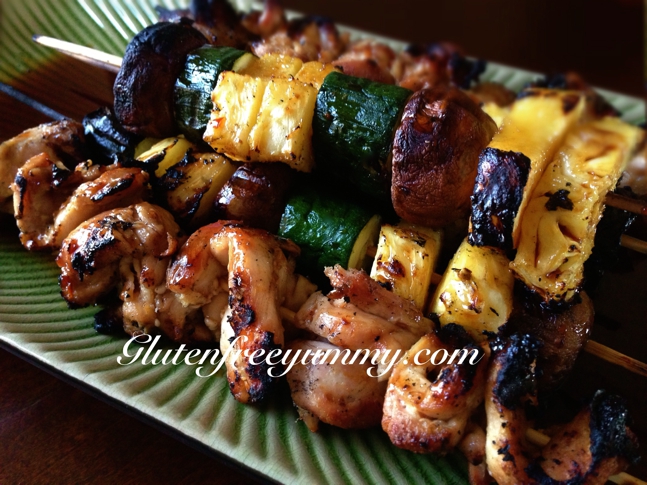 Coconut chicken skewers covered in a spicy sweet & sour sauce make these skewers unforgettable!