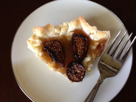 Gluten-Free Fig and Wild Honey Tart