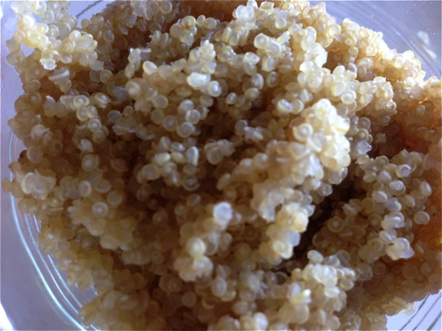 Quinoa fully cooked