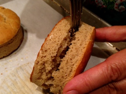 Pull-apart Gluten-free English Muffins