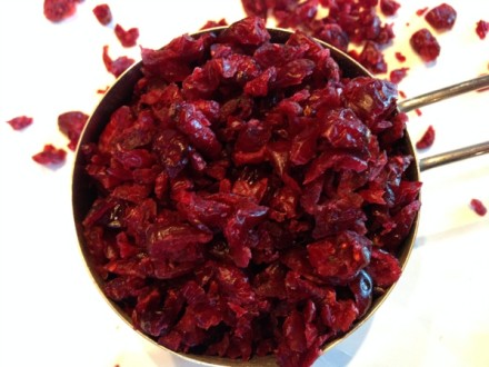 Chopped Dried Cranberries