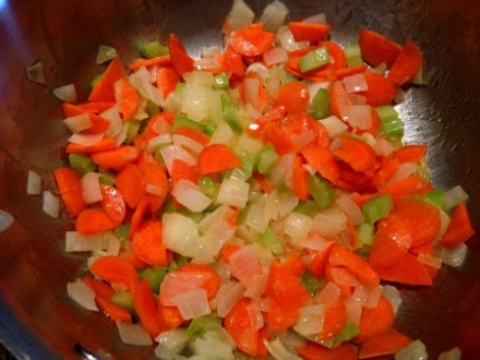 Sauteed Vegetables for Soup