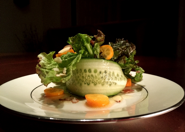 Kumquat Cucumber Salad