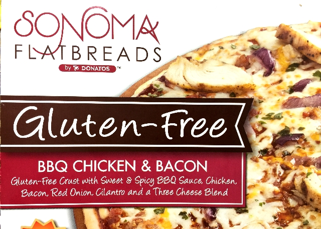 Gluten-free BBQ Chicken & Bacon Pizza 