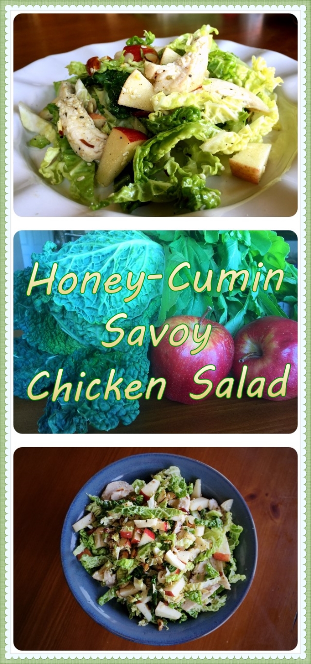 Honey-Cumin Savoy Chicken Salad Pin
