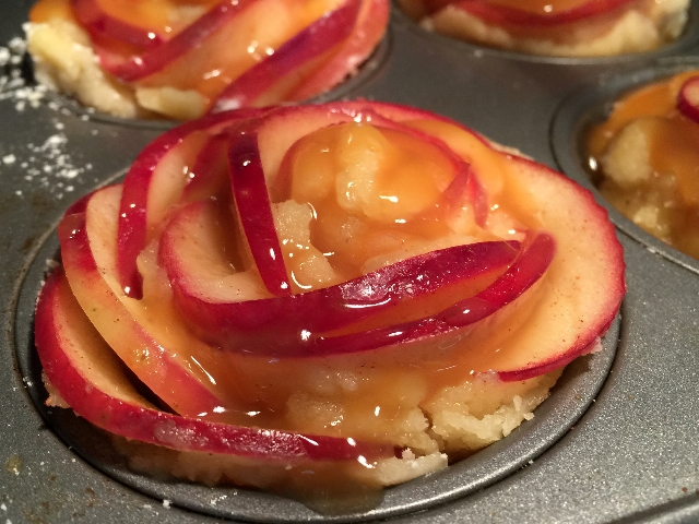 GF Apple Pie Rose Tartlets