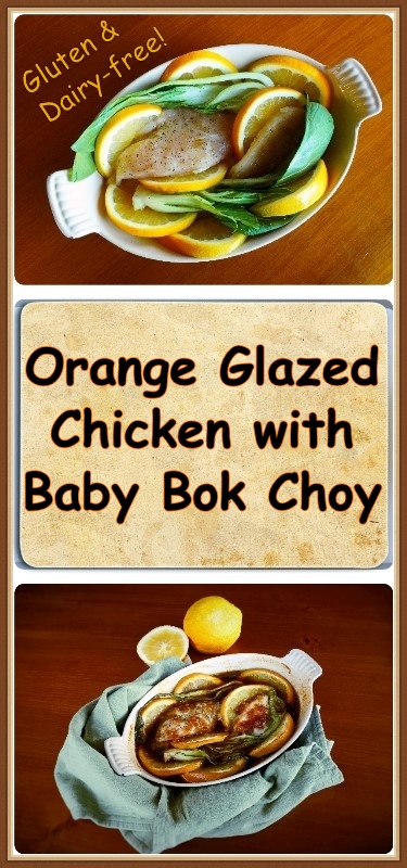 GF-DF Orange Glazed Chicken with Baby Bok Choy