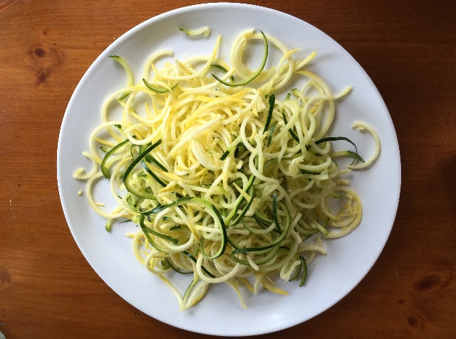 Making Zoodles