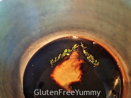 Making a Balsamic Reduction