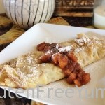 Gluten-free Crepe with Caramelized Apple Compote