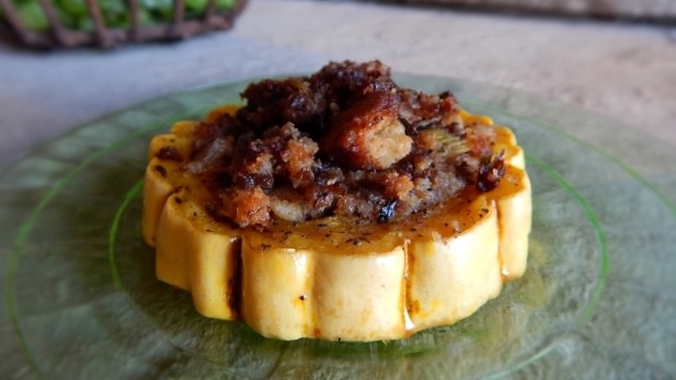 Delicata Rings with GF Stuffing