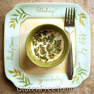 French Tarragon over Creamed Eggs