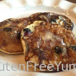 Grain-free Blueberry Banana Pancakes