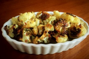 Manchego & Roasted Garlic Cauliflower Bites