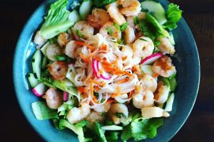 Vietnamese Shrimp & Rice Noodle Salad