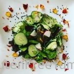 Black Sesame & Calendula Asian Salad